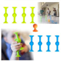 Miniatyrbilde 2 av 7: 9 stk. Sticky Toy Silikonsett Utendørs Popdart Leketøy
