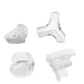 Pikkukuva 2 / 7: 12 kpl/24 kpl pöytä, pöytä, kulma, ikkuna törmäyssuojakulma, törmäyssuojakulma silikoninen suojakotelo Drop Shape 24pcs