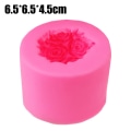 Miniatyrbilde 3 av 7: 3D DIY Rose Ball Silikonform for Håndverk