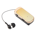 Pikkukuva 5 / 8: Retractable langattomat kuulokkeet Bluetooth5.2 Kuulokkeet Clip On Kuuloke Mukava Kuuloke Ulkoiluun Urheiluun Ajo Gradient Keltainen