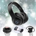 Miniatyrbilde 2 av 5: Trådløse Bluetooth-hodetelefoner med LED og mikrofon BH10 17 timer