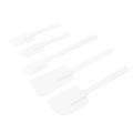 Miniatyrbild 7 av 8: 5-pack vaxspatelset i silikon, återanvändbara, för vaxning, omrörning, applicering, multifunktionella vaxpinnar för hem och salong