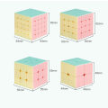Miniatyrbilde 5 av 5: Rubiks kube Macaron fargepyramide pedagogisk leketøy