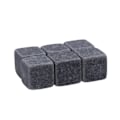 Miniatyrbillede 1 af 2: Whisky Stene - 6 stk Granit - Sort Sort
