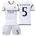 Miniatyrbild 2 av 5: 2324 Real Madrid fotbollströja nr 7 Vinicius 5 Bellingham tröjset no.5 XL
