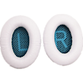 Miniatyrbild 1 av 10: BOSE hörlursfodral QC35 QC2 QC25 QC15 AE2i hörlursöronkuddar i havsbomull White with Blue Lr Pad Cotton