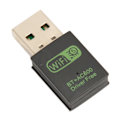 Miniatyrbillede 4 af 7: USB Trådløs Bluetooth Adapter 150Mbps 433Mbps 5G Dobbelt Bånd Bluetooth 5.0 Trådløst Netværkskort Dongle til WindowsXP 7 8 8.1 10