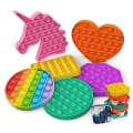 Miniatyrbild 6 av 6: Armband Pop It & 1st Fidget Leksaker - Leksak / Sensorisk Flerfärgad