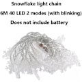 Pikkukuva 2 / 6: Jingyukj Light Loop Bullet, 6 m 40 LED 2 tilaa