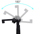 Miniatyrbillede 5 af 10: Smartphone Tripod Stativ