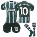 Miniatyrbilde 1 av 2: Manchester United Borte Fotballdrakt Barn 2023-2024 Nr. 10 RASHFORD 24