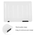 Miniatyrbild 8 av 8: Stor Kapacitet Falska Naglar Tips Display Box Transparent Nagelkonst Visning Display Box Svart