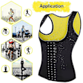 Miniatyrbillede 2 af 5: Dame Waist Bodysuit Tank Top Tight S
