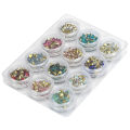 Miniatyrbilde 4 av 8: Negle Rhinestones Fancy Form Glitter Krystall Blandet Neglekunst Dekorasjon Manikyr Verktøy