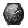 Miniatyrbilde 8 av 8: PC-ramme herdet glass etui kompatibelt for Xiaomi Watch S1 Smartwatch støtsikker beskyttende etui