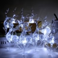 Miniatyrbilde 4 av 5: Hjorte LED-lys Juledekorasjon Led Hjorte Julepynt Warm White 1.5 M 10led[usb]