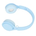 Miniatyrbild 4 av 7: Y08 Barn Hörlurar Macaron Snygg Stereo Ljud Fällbar Plug in Kort Bluetooth Over Ear Hörlurar Blå