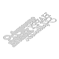 Miniatyrbillede 4 af 8: Metal Stans til Kortfremstilling, Prægning, Happy Cutting Die Word Prægningsskabelon til DIY-Fremstillingsmaterialer