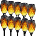 Miniatyrbilde 5 av 5: Utendørs flammelys, solcelledrevet fakkellys, induksjonslys, hagegård utedekorasjon, plenlys 2pcs