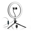 Miniatyrbild 1 av 9: Selfie Ring Light LED med Stativ & Fjärrkontroll