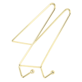 Miniatyrbilde 7 av 7: Neglekunst Display Board Stativ Robust Elegant Metall Multifunksjon Bilde Ramme Holder Stativ Gull