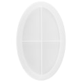 Miniatyrbillede 5 af 8: Epoxy Harpiks Støbning Frugtbakke Form Silikon Dekorativ Bakke Plade DIY Form Tilbehør Oval Glat Bakke Form