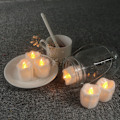Miniatyrbillede 2 af 9: 12 Pak Jule-Teelys Plast CR2032 Batteri Lysende LED Elektronisk Lys White 12 PCS