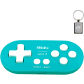 Miniatyrbild 1 av 7: 8bitdo Zero 2 Bluetooth Spelkontroll Blå Utgåva Trådlös Styrenhet