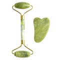 Pikkukuva 11 / 11: Gua Sha -hierontakiteli, suuri, ruskettunut - vihreä