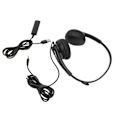 Miniatyrbillede 5 af 8: XD1000 USB-headset med 3,5 mm støjreducerende mikrofon - Kundeservice-headset til Skype, webinar og callcenter