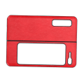 Miniatyrbillede 6 af 7: Læderetui til mobiltelefon Anti-ridse Beskyttende Cover til Samsung Galaxy Z Fold 1 W20 (Rød)