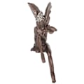 Miniatyrbillede 1 af 8: Unik Formet Sød Harpiks Statue Miniature Figur Skulptur til Have Hjem Dekoration Brun