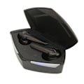 Pikkukuva 7 / 7: Pelaamiseen tarkoitetut nappikuulokkeet, langattomat Bluetooth-pelikuulokkeet, joissa on matala viive ja kaksi tilaa sekä mikrofoni pelaamiseen, musta