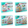 Miniatyrbillede 5 af 6: Kuglebane Stor Partikel Glidekugle Byggeklodser Puslespil Samlingsspor Byggeklodser Legetøj 142pcs-B