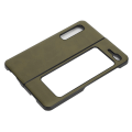 Miniatyrbild 5 av 7: Mobiltelefonskal Shockproof Läderfodral för Samsung Galaxy Z Fold 1 / W20Grön