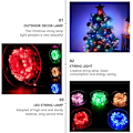 Miniatyrbillede 4 af 8: RGB USB Jul Dekorative LED Lysstreng Juletræ Pynt