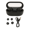 Pikkukuva 2 / 8: Bluetooth 5.3 -kuulokkeet IPX5 vedenpitävät kevyet stereokaiuttimet Älykäs kosketusohjaus Langattomat Bluetooth -kuulokkeet urheiluun Musta