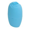 Miniatyrbilde 4 av 7: Is-Rulle for Ansikt i Silikon, Facial Beauty Is-Form, Ansiktsmassasje-Kube for Hals og Øyne, Blå