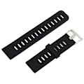 Miniatyrbillede 6 af 8: 22mm Universal Silikon Sport Urrem til Huawei Watch 3 til Watch 2 til Watch GT Sort Grøn