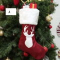 Miniatyrbild 8 av 9: Julstrumpor Presentpåse Röd Hampälg Broderi Julstrumpor Julgåva 2023 C