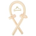 Miniatyrbild 10 av 11: Hårband för värmefri lockning i sidenband, rosa