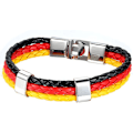 Miniatyrbillede 7 af 8: 2 stk. VM-flag læderarmbånd