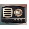 Pikkukuva 1 / 4: Retro Bluetooth-kaiutin langaton minikaiutin