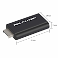 Miniatyrbillede 5 af 8: PS2 til HDMI-adapter med 3,5 mm lydoutput til HDTV/HDMI-skærme