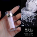 Miniatyrbillede 3 af 7: 1 Flaske Neglekunst Mikroperler Rhinestones Krystaller Negleglitter Rhinestones til DIY Dekoration 3D Neglehåndværk Tilbehør