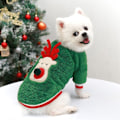 Miniatyrbillede 1 af 2: Julekostume til hunde - Hjorte design