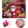 Miniatyrbillede 4 af 4: Adventskalender 2023, 24 Mochi Squishies Legetøj, Julekalender, 24 Dages Overraskelseskalender 1
