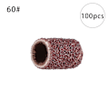 Miniatyrbillede 3 af 8: 100 stk. Negle Slibeskive Slibhoved Slibebånd Ring Bor Bits Manicure Værktøj 100 stk./#60/Groft Sand