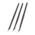 Pikkukuva 3 / 3: 3 kpl Eye Define Bent Eyeliner -harja Ammattimainen Meikki Ultra Ohut Kulmikas Geeli Eyeliner -harjat Kosmetiikkatyökalu