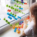 Miniatyrbilde 5 av 7: 9 stk. Sticky Toy Silikonsett Utendørs Popdart Leketøy